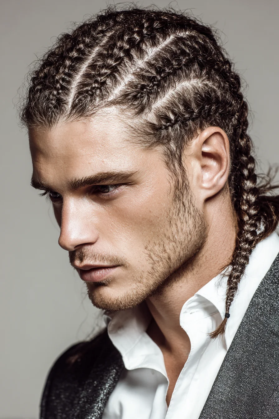 Tight Sleek Cornrows (Braided Back) — Best for Medium to Thick & Curly Hair