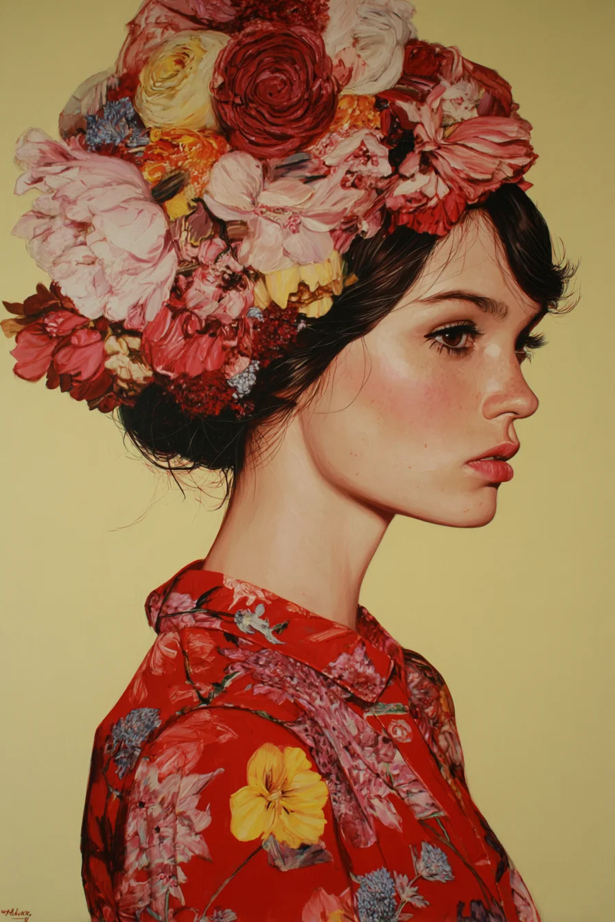 A Garden Worn Like a Crown