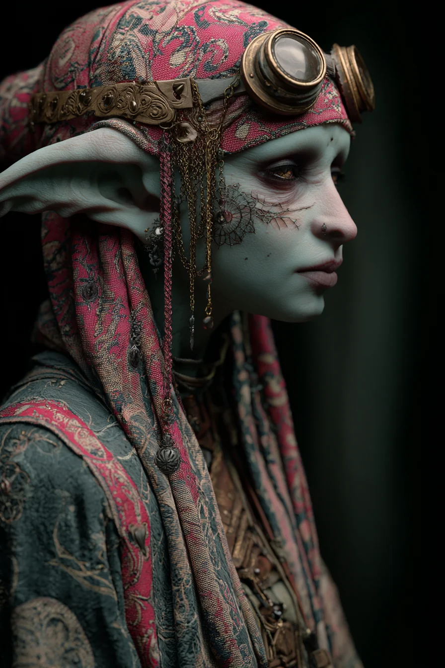 A Goblin Wanderer Between Worlds