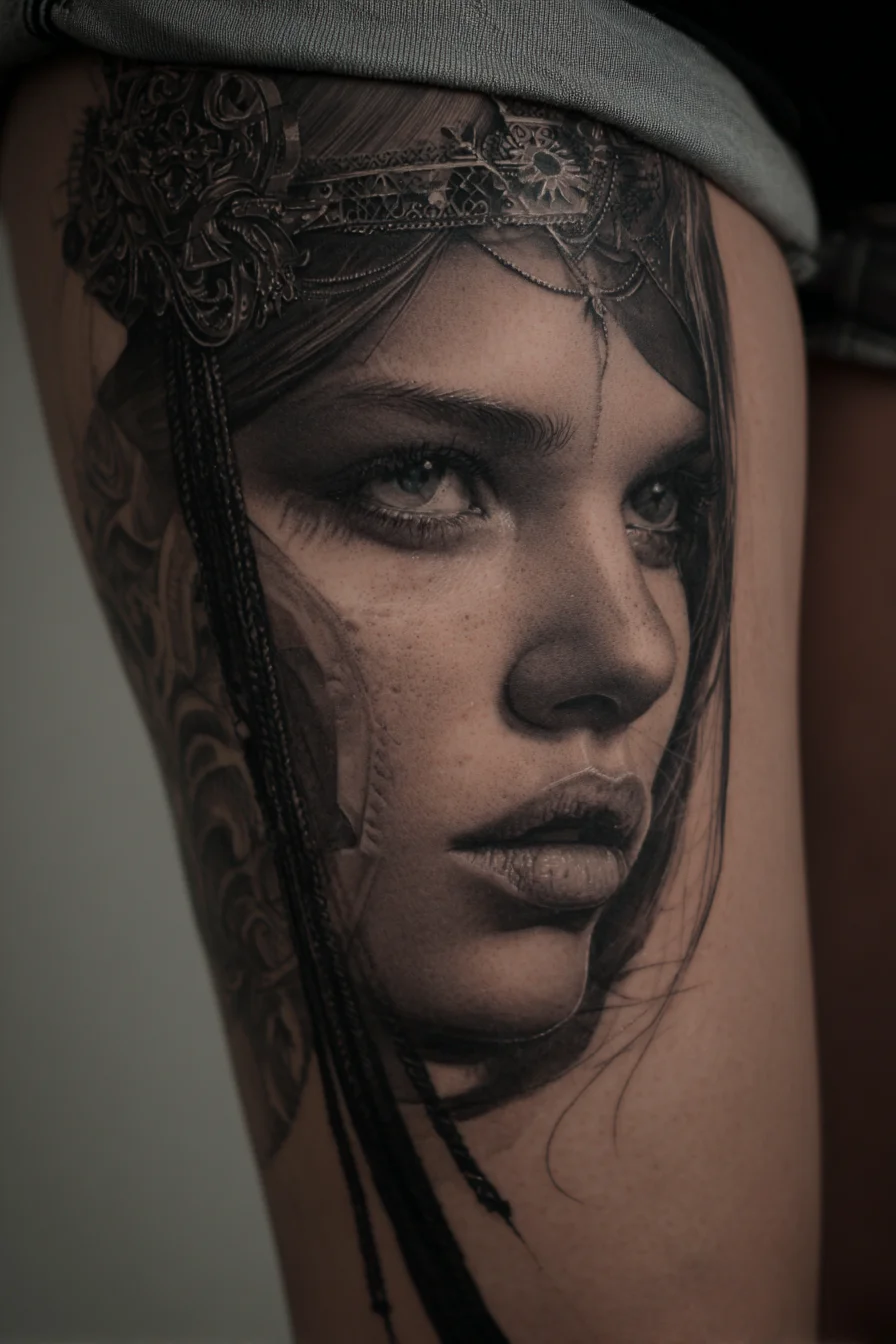 A Warrior Queen Etched in Skin