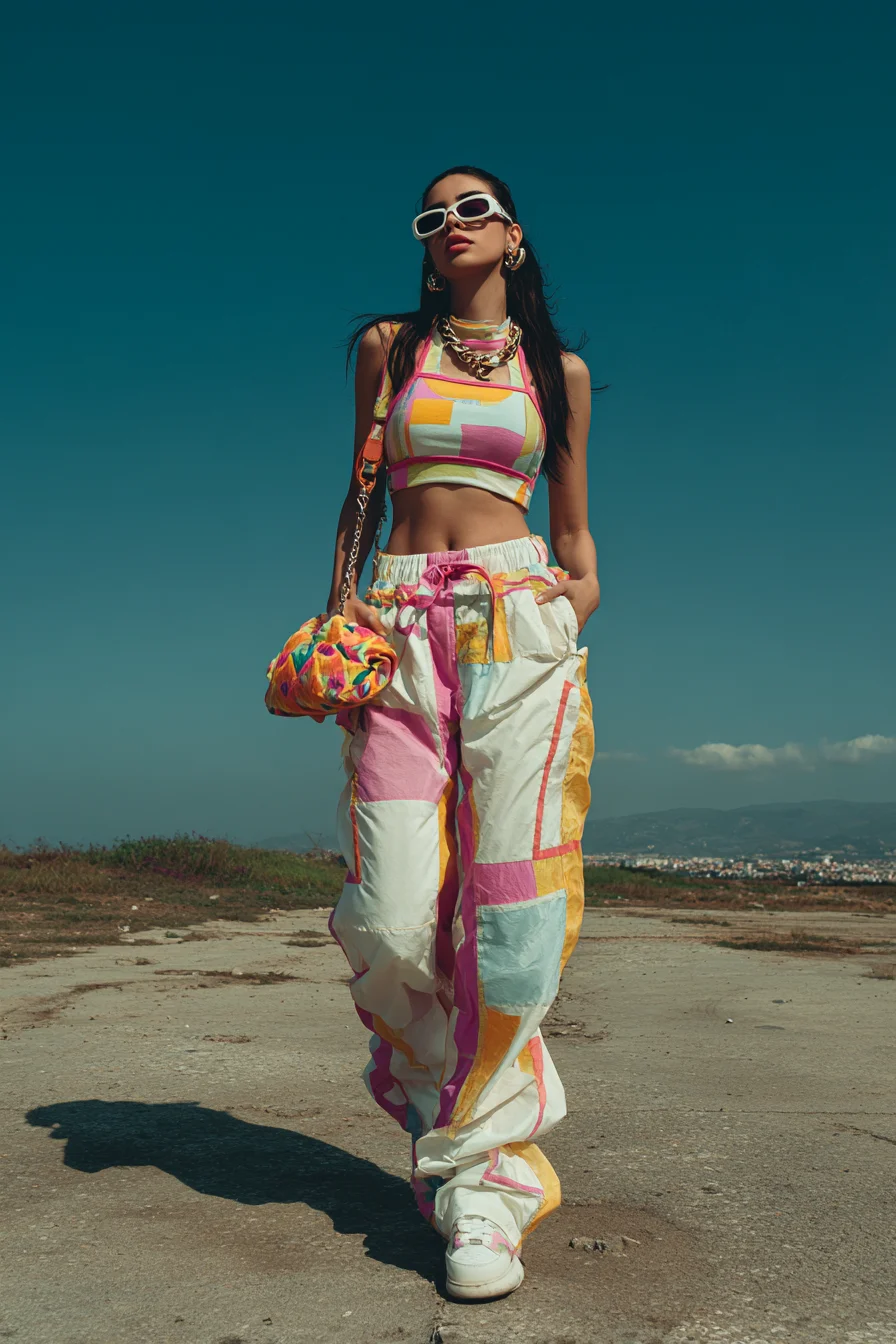 Color Block Under an Open Sky