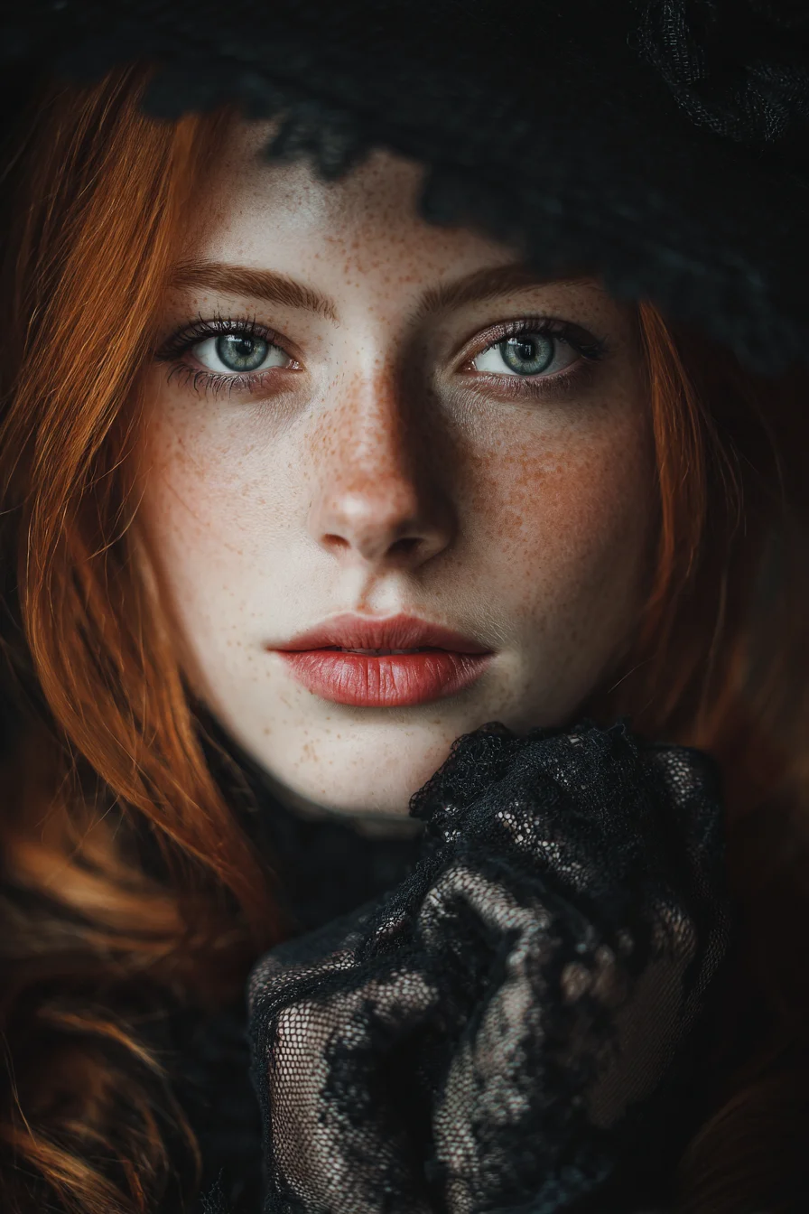 Copper Hair and Lace