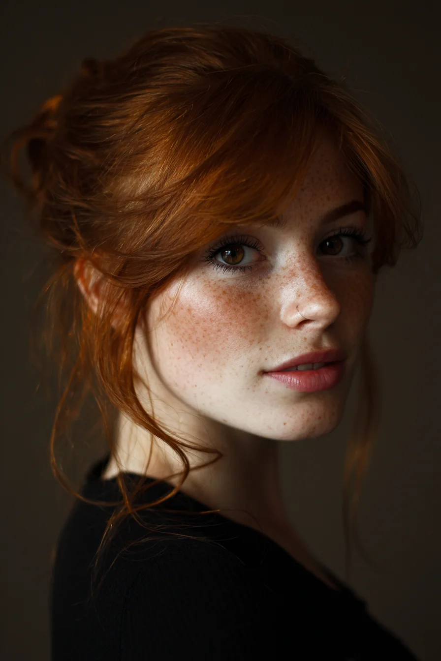 Copper Hair and Quiet Confidence