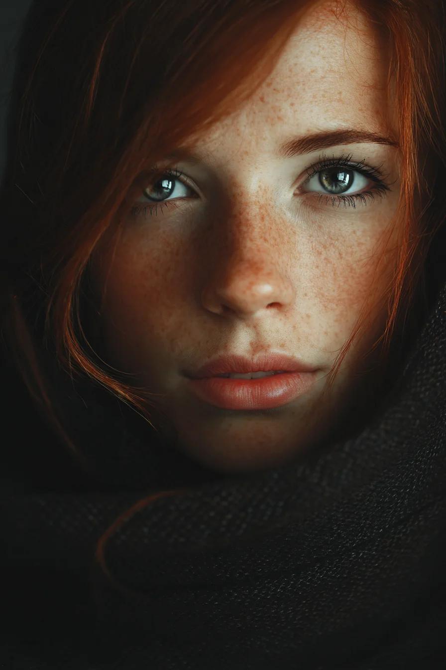 Copper Hair and Quiet Intensity
