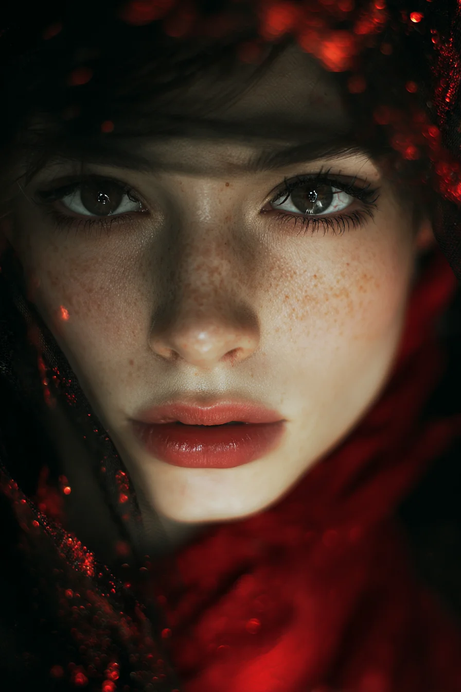 Crimson Shadow and Freckled Gaze