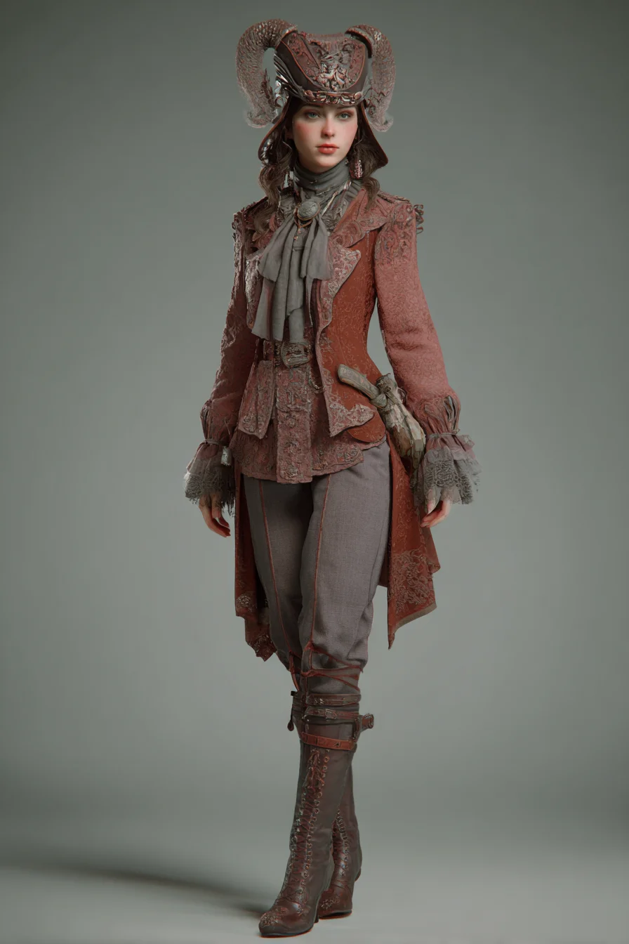 Dark Fantasy Pirate Captain Look