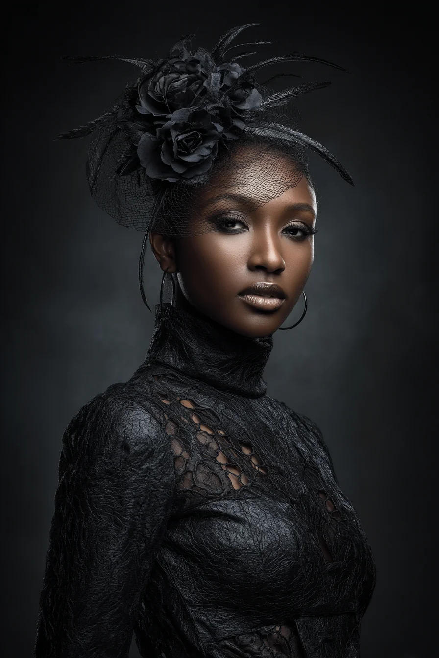 Dark Glamour in Full Bloom