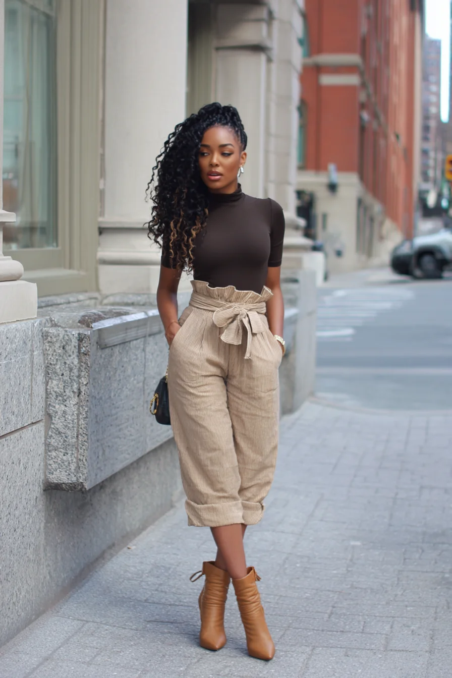 Earthy Tones on City Streets
