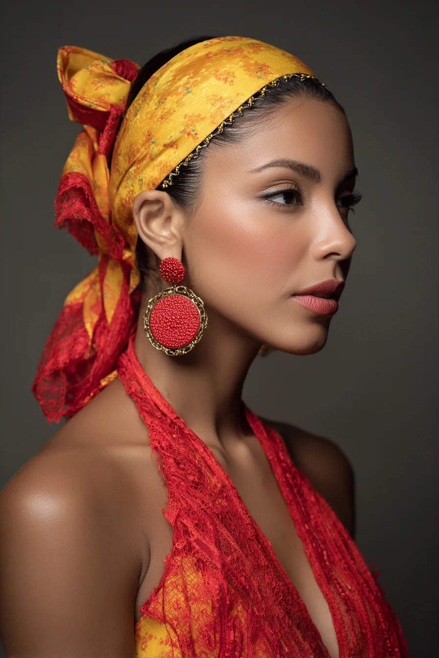 Fire and Gold in Profile