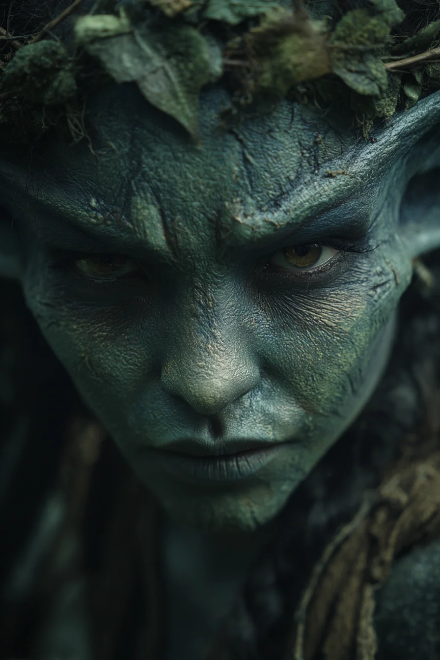Forest Spirit With Ancient Eyes