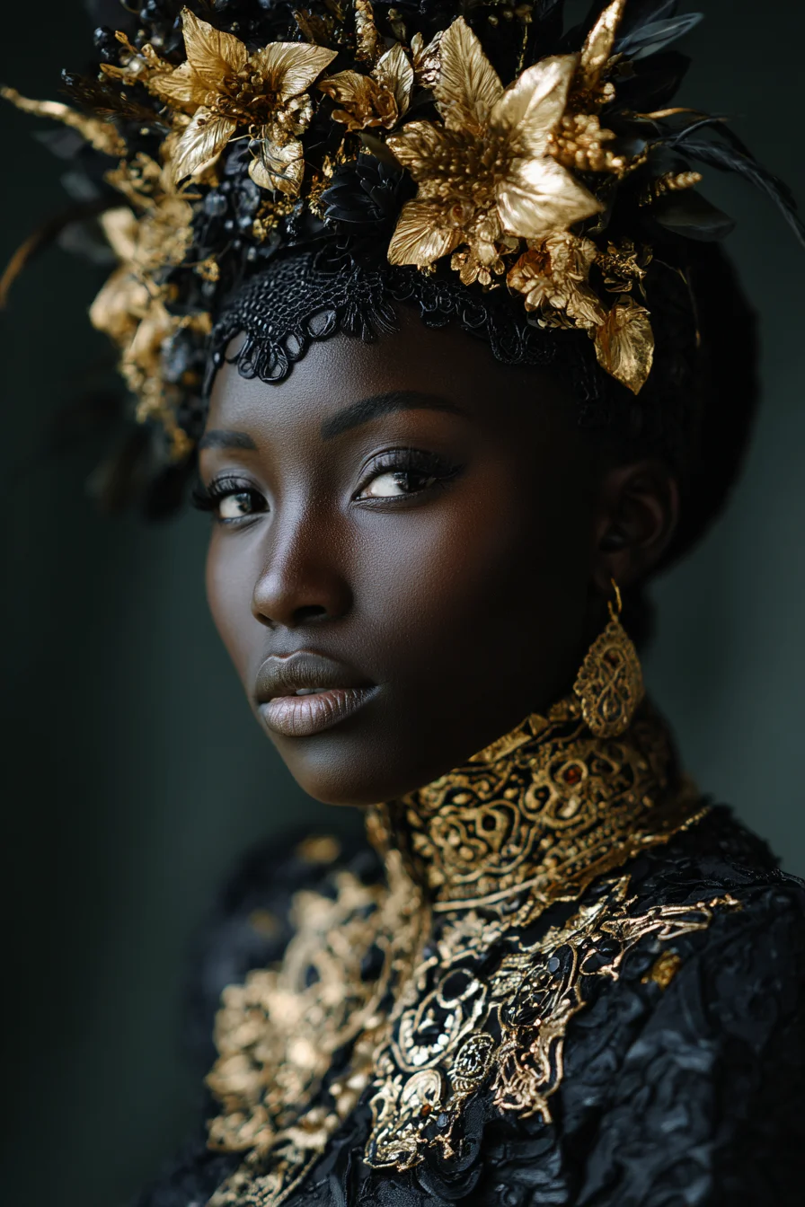 Gold and Black Royalty