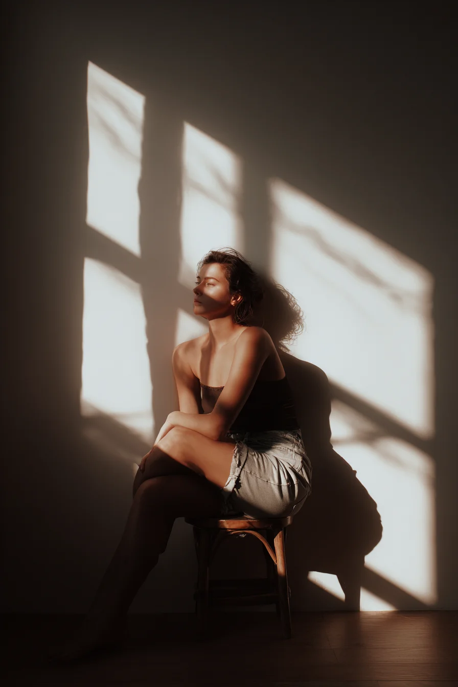 Golden Hour in a Quiet Room