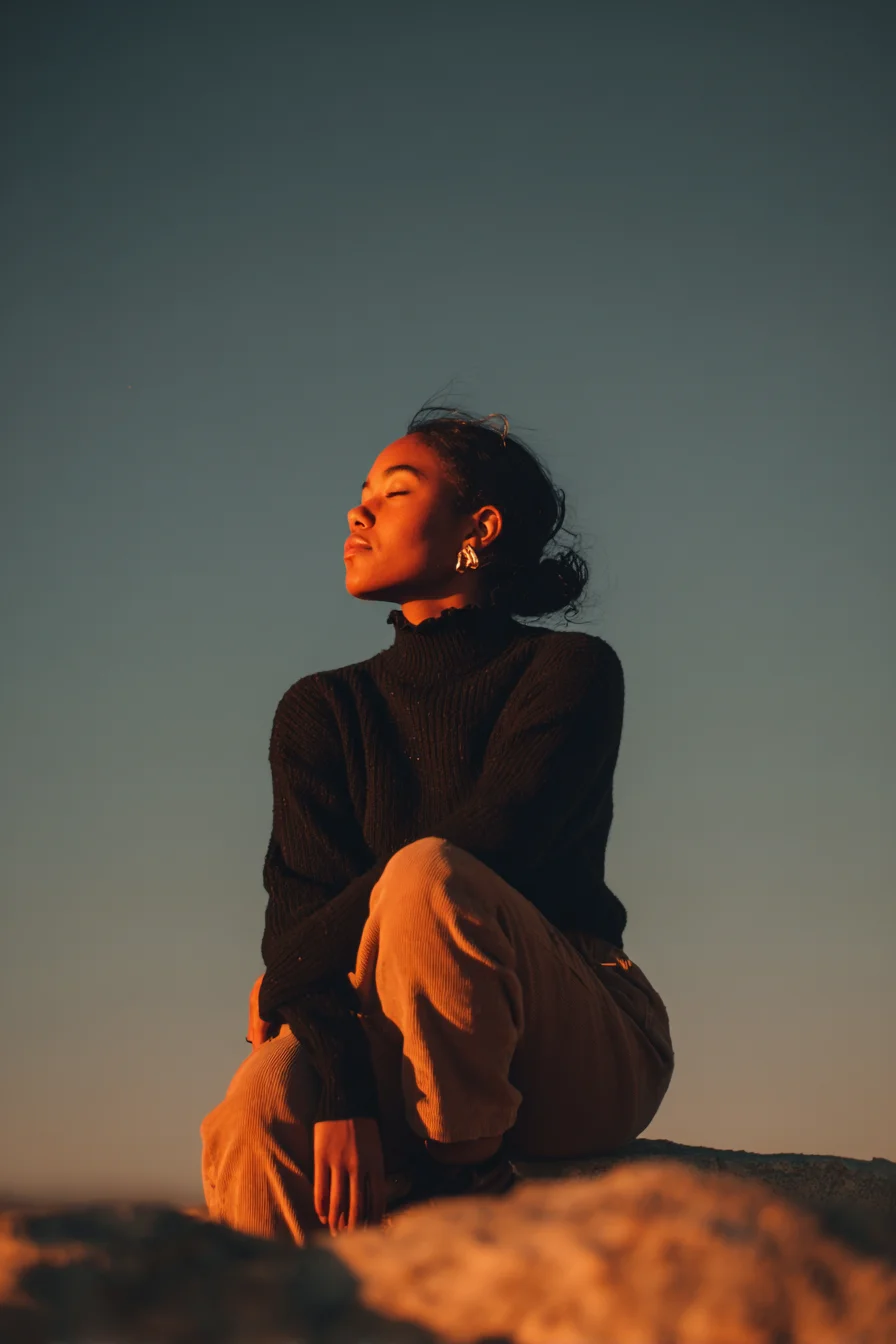 Golden Hour on the Rocks