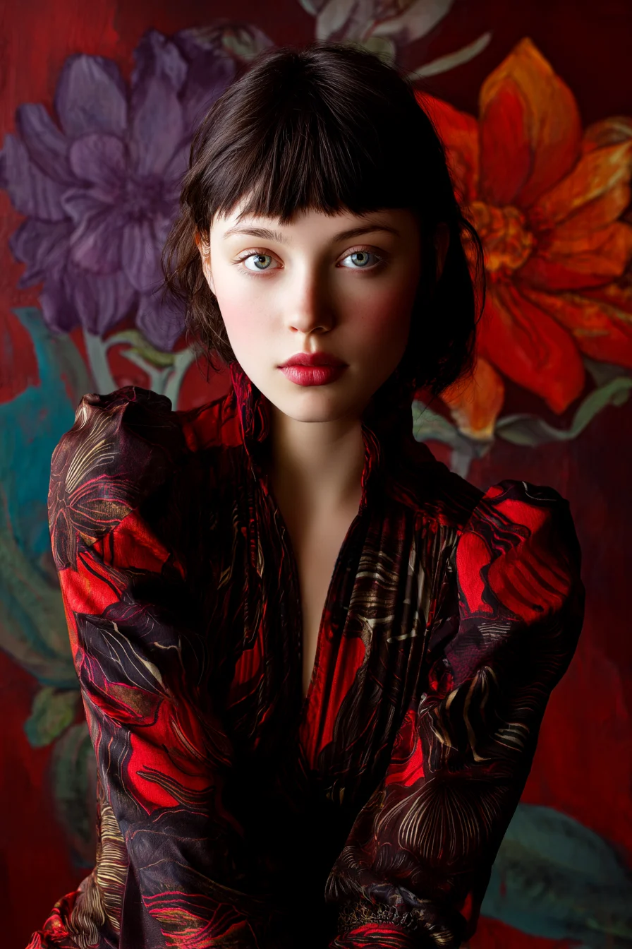 Painted in Red and Bloom