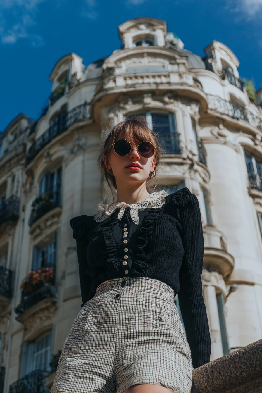 Parisian Afternoon in Vintage Black