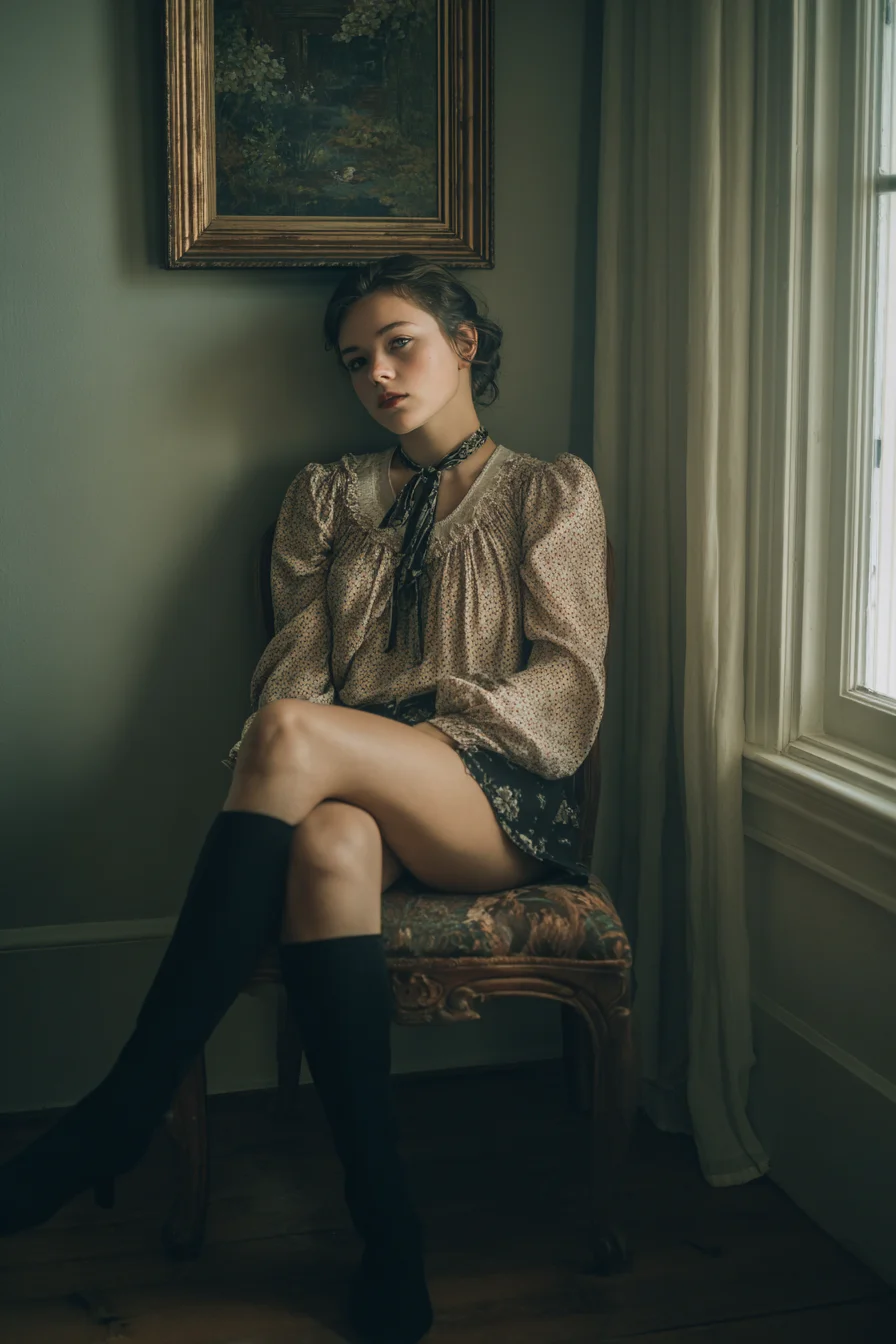 Quiet Afternoon in a Corner Chair