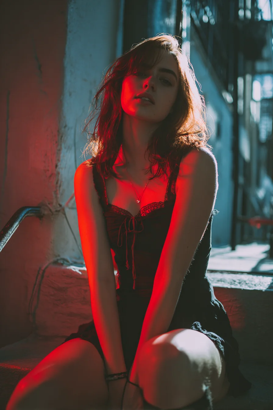 Red Light on the Fire Escape