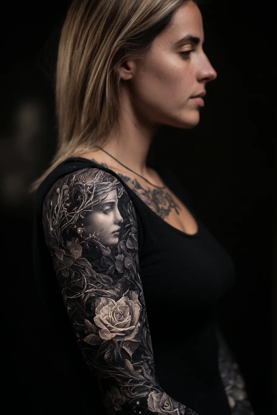 Sacred Ink in Black and Grey