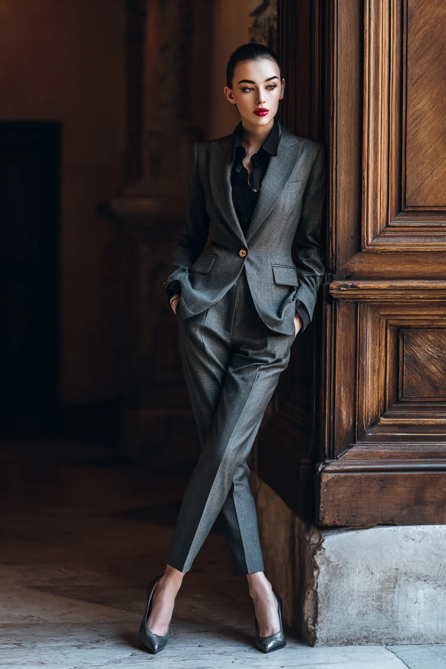 Sharp in Charcoal Grey