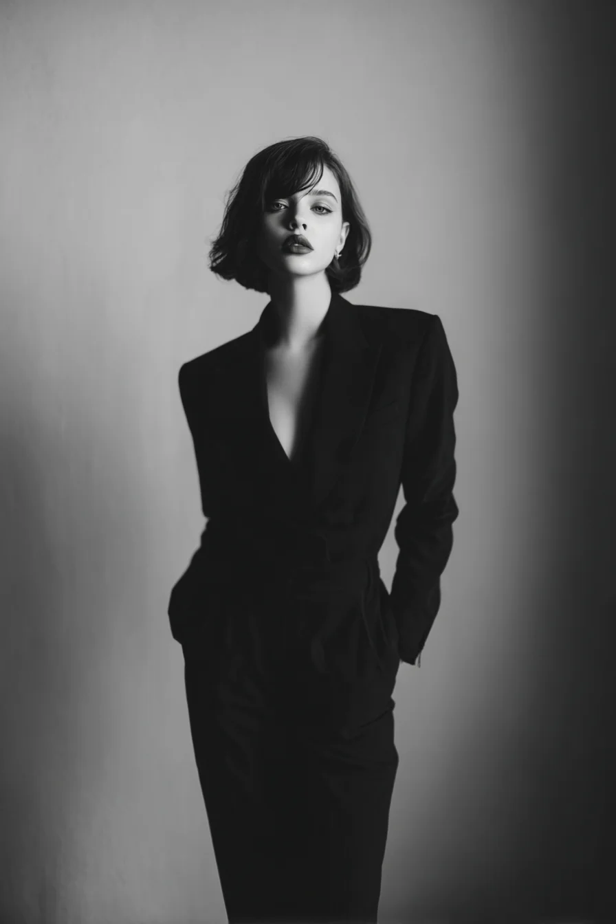 Sharp Lines in Black