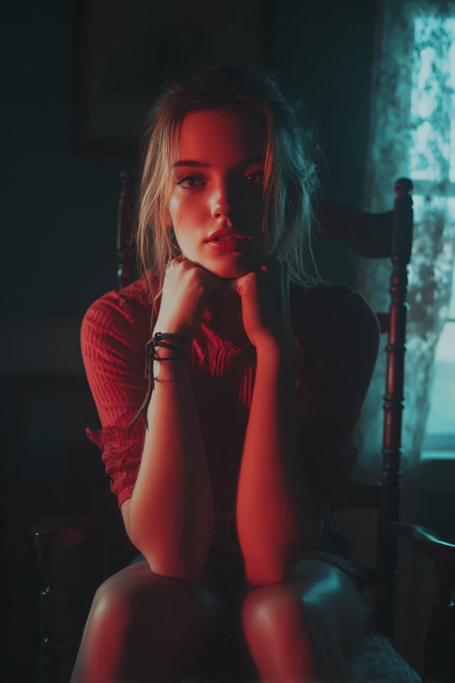 Still Moment in Dim Light