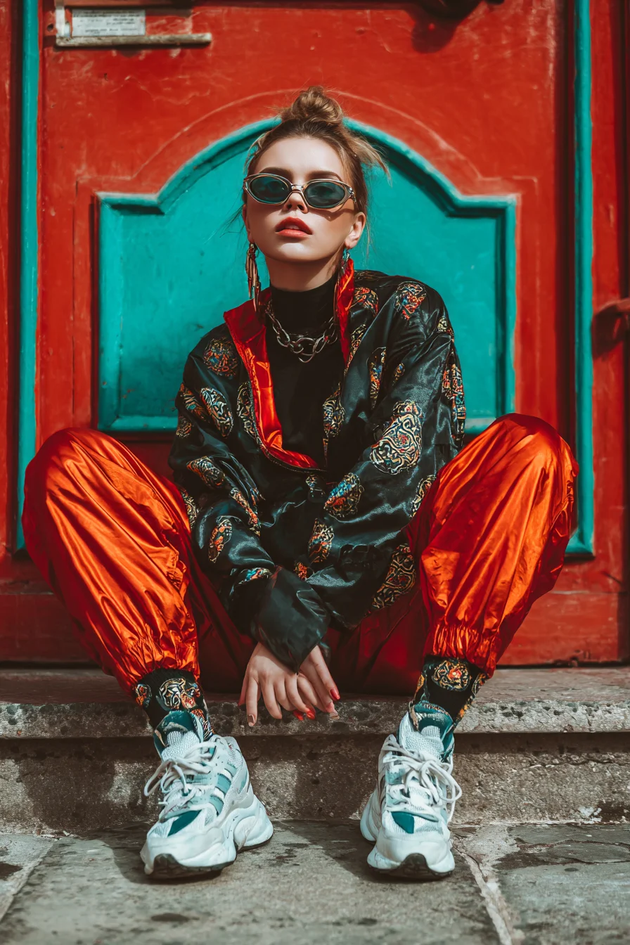 Street Edge in Metallic Orange