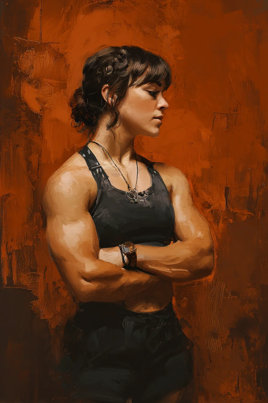 Strength Rendered in Oil