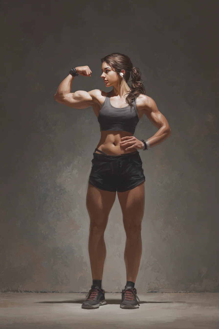 Strength Rendered in Paint