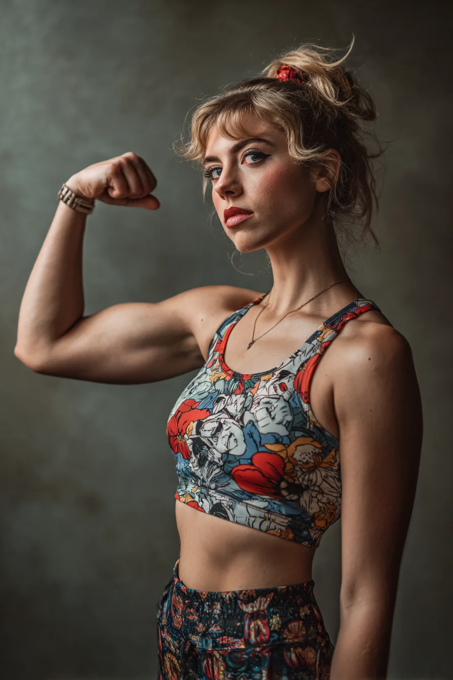 Strength With a Floral Edge