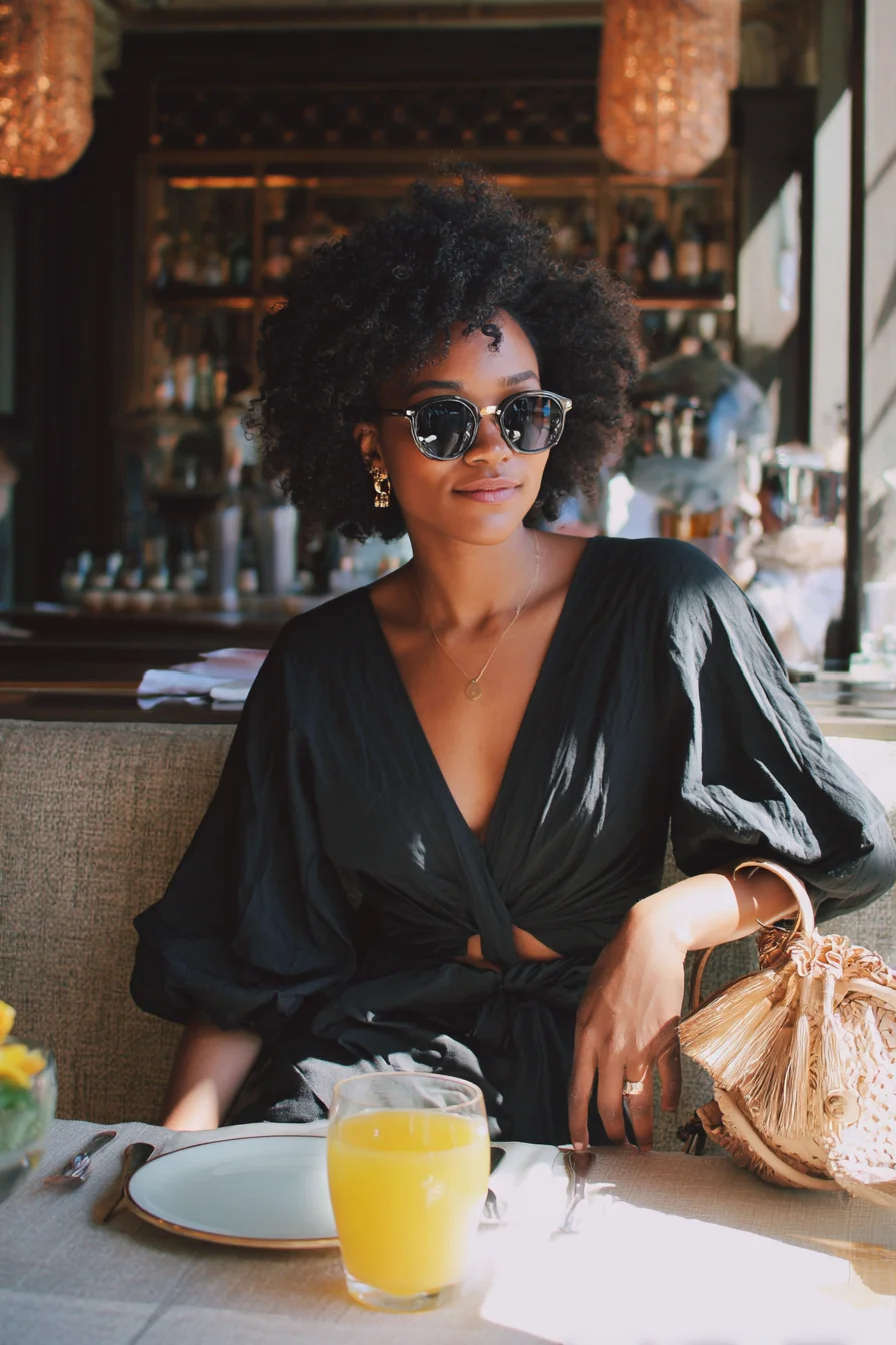 Sunday Brunch in All Black