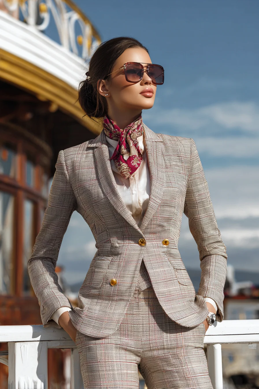 Tailored Confidence at the Waterfront