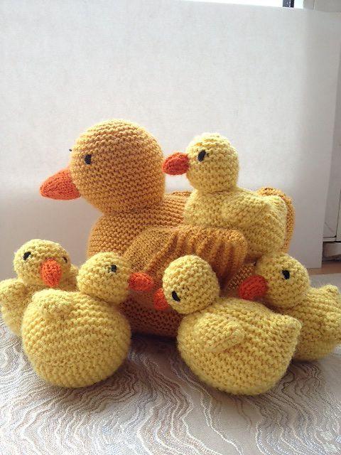 Amigurumi Lucky Duckling Free Knitting Pattern - Knitting Pattern