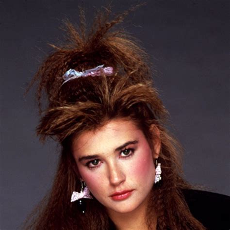 80s Voluminous Updo 80s hairstyles