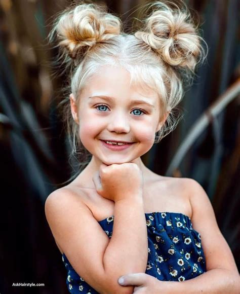 Adorable Double Buns cute hairstyles