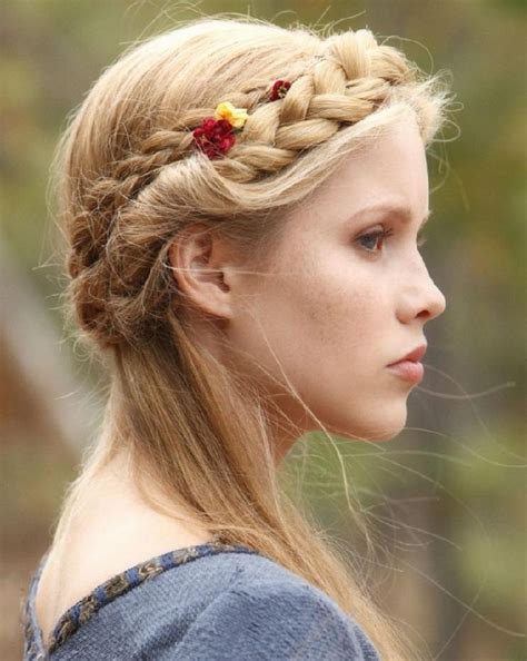 Braided Crown Elegance cute hairstyles