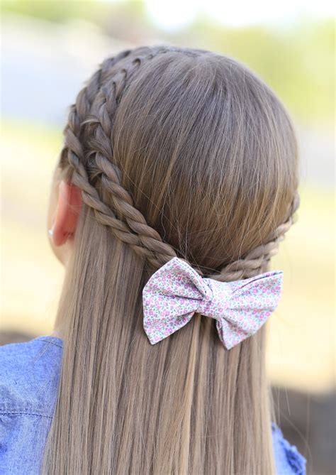 Braided Crown Elegance hairstyles for girls