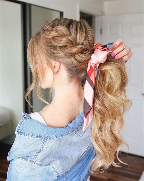 Braided Ponytail Style cute hairstyles