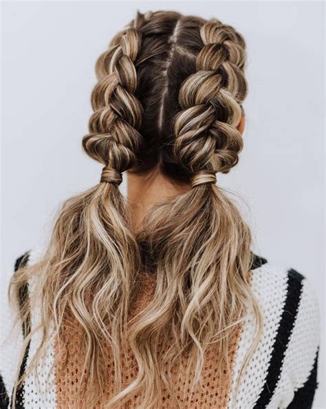 Braided Twin Tails braid hairstyles