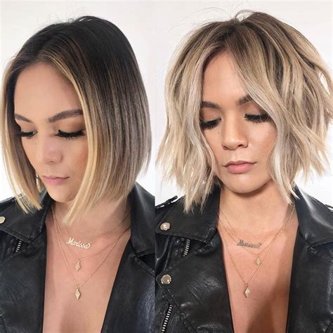 Chic Bob Cuts short hairstyles