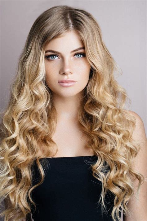 Golden Beach Waves curly hairstyles