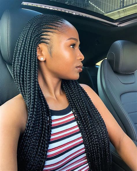 Long Box Braids braid hairstyles