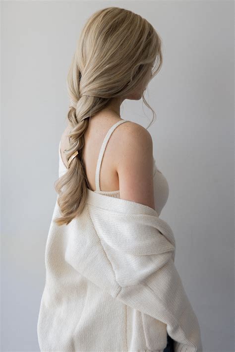 Loose Braided Elegance cute hairstyles