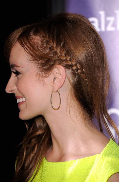 Side Braid Elegance braided hairstyles