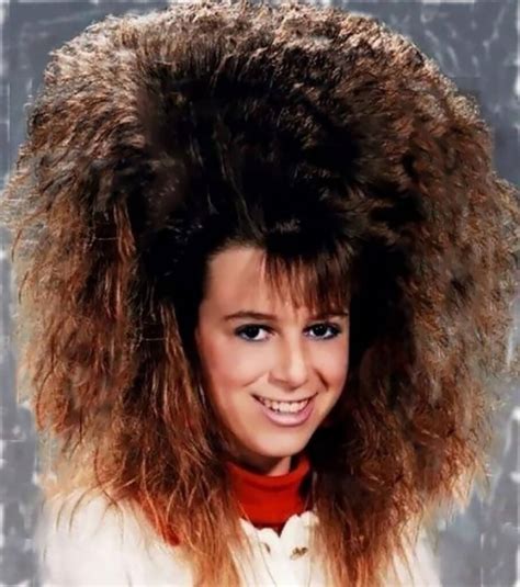 Voluminous 80s Hair 80s hairstyles