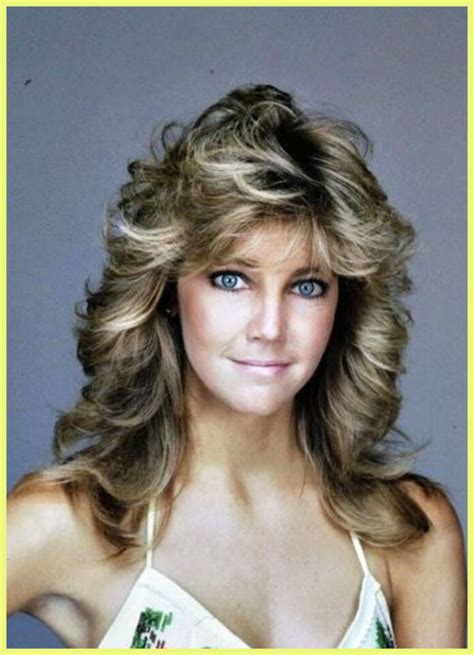 Voluminous Shag Cut 80s hairstyles