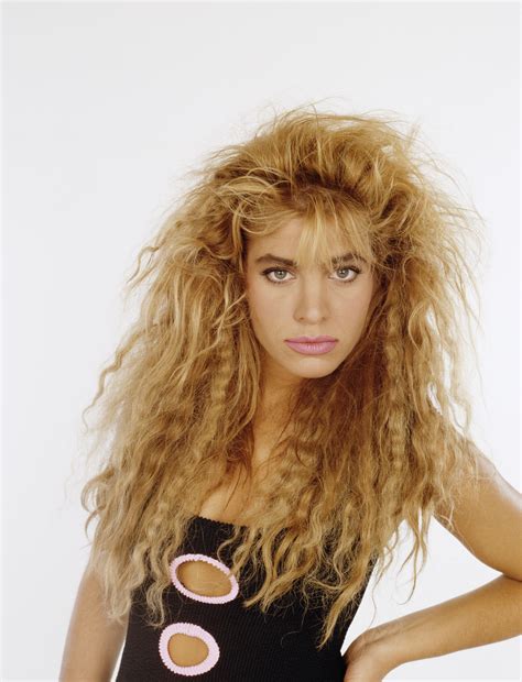 Wild Curls 80s hairstyles