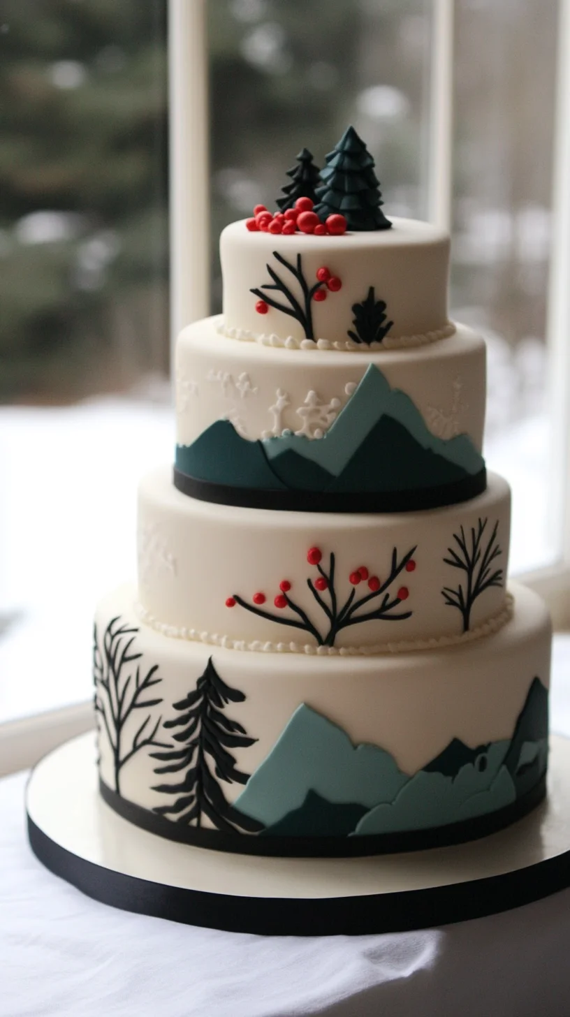 A Slice of Sweet Heaven: The Ultimate Woodland Wonderland Cake!