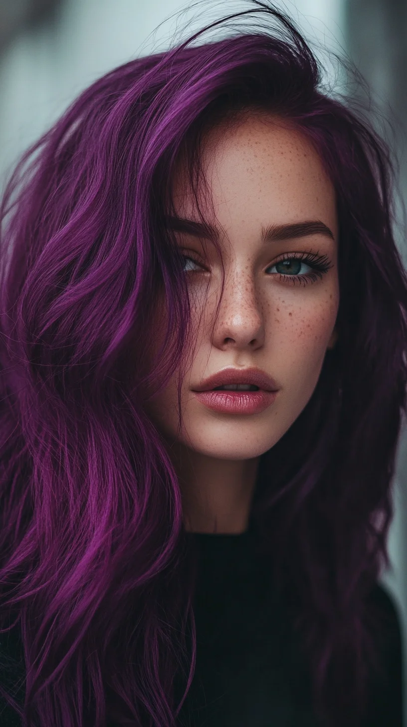 Bold and Beautiful: Embrace the Allure of Luscious Purple Waves