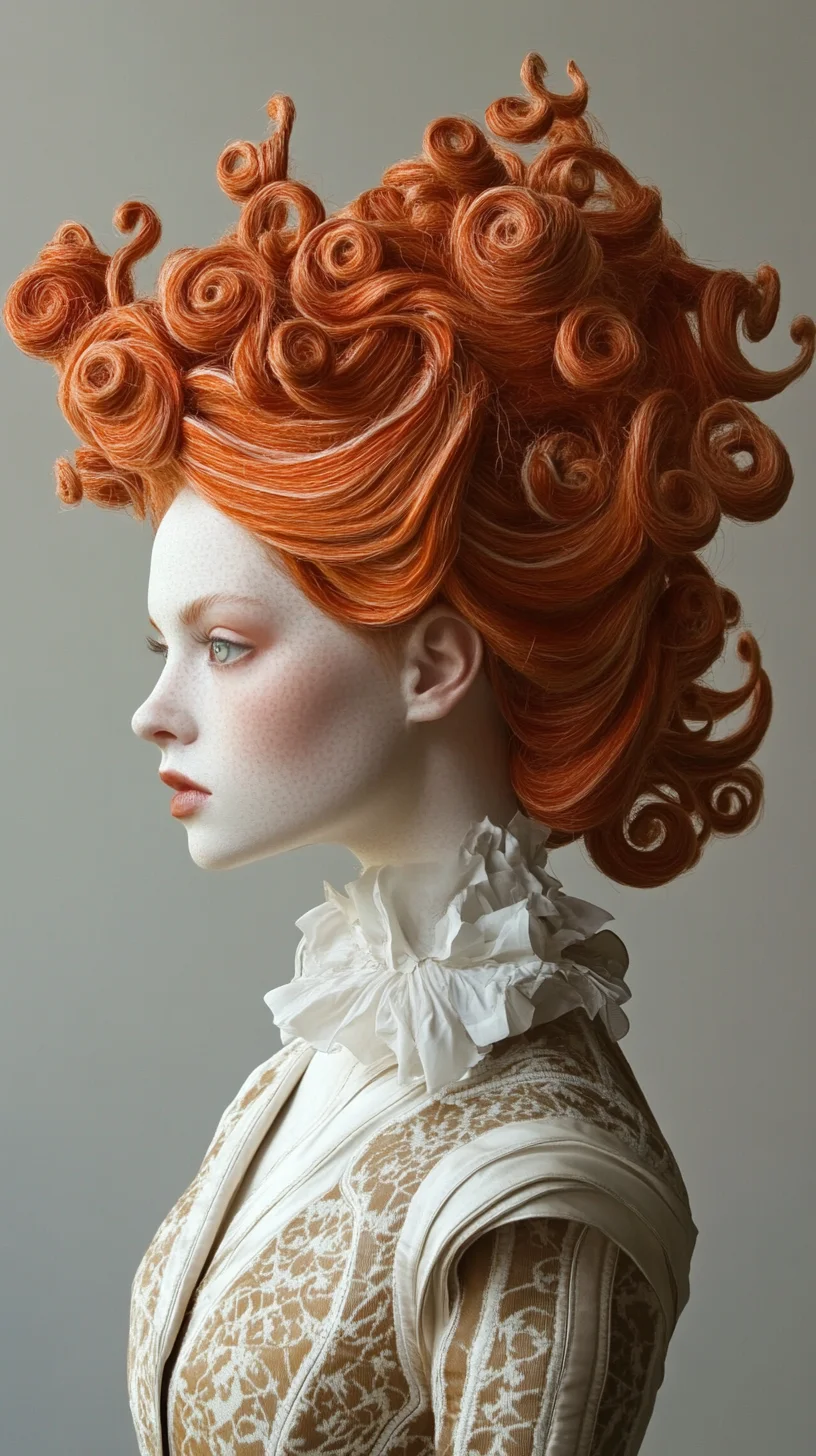 Bold and Spirited: The Alluring Vintage Curls of the 18th Century