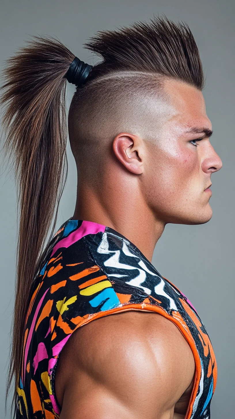 Bold & Edgy: The Modern Mohawk with a Twist